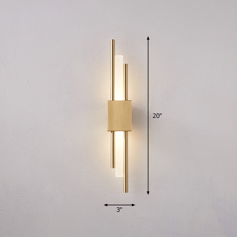 Postmoderner Stil Rod-förmige Wandbeleuchtung Acryl Treppen LED Wandleuchte Leuchte | Brehn