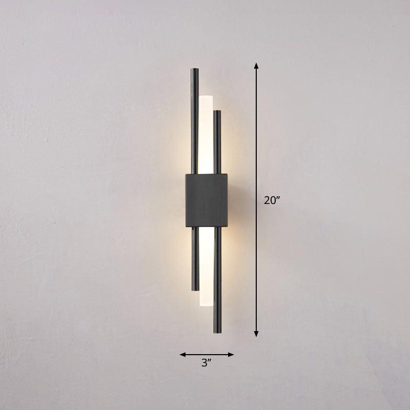 Postmoderner Stil Rod-förmige Wandbeleuchtung Acryl Treppen LED Wandleuchte Leuchte | Brehn