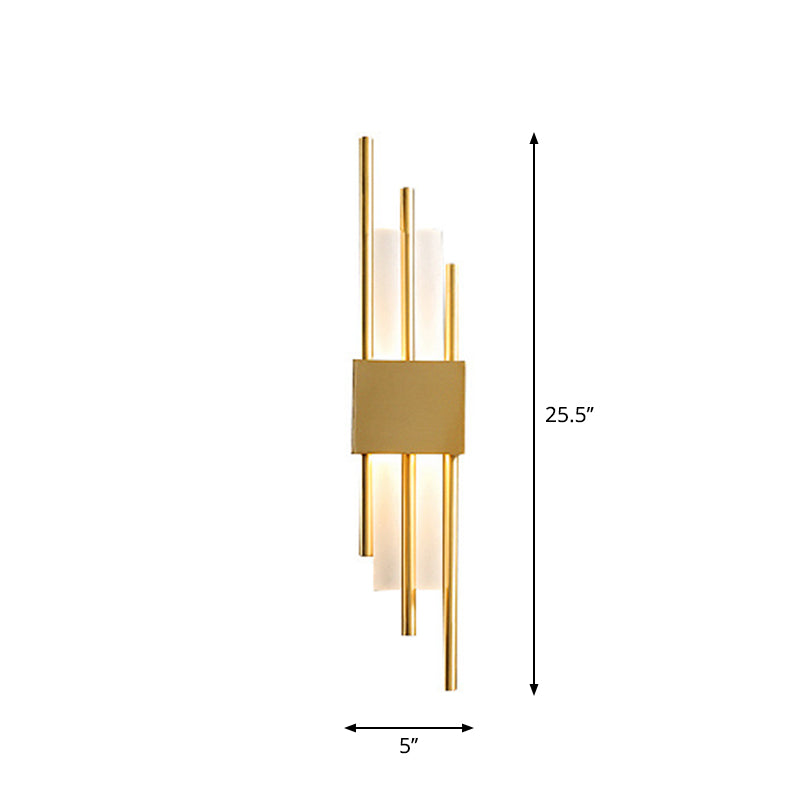 Postmoderner Stil Rod-förmige Wandbeleuchtung Acryl Treppen LED Wandleuchte Leuchte | Brehn