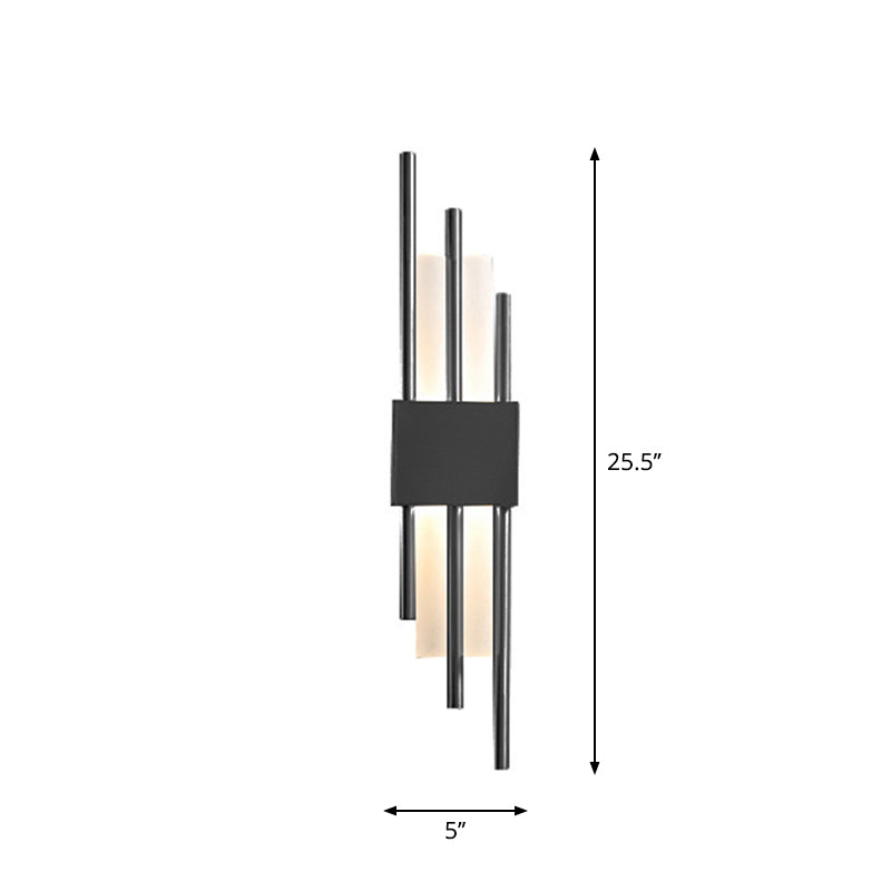 Postmoderner Stil Rod-förmige Wandbeleuchtung Acryl Treppen LED Wandleuchte Leuchte | Brehn