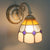 1-Kopf Shade Wandlampe Tiffany-Stil Handgefertigte Glas-Wandlampe für das Wohnzimmer