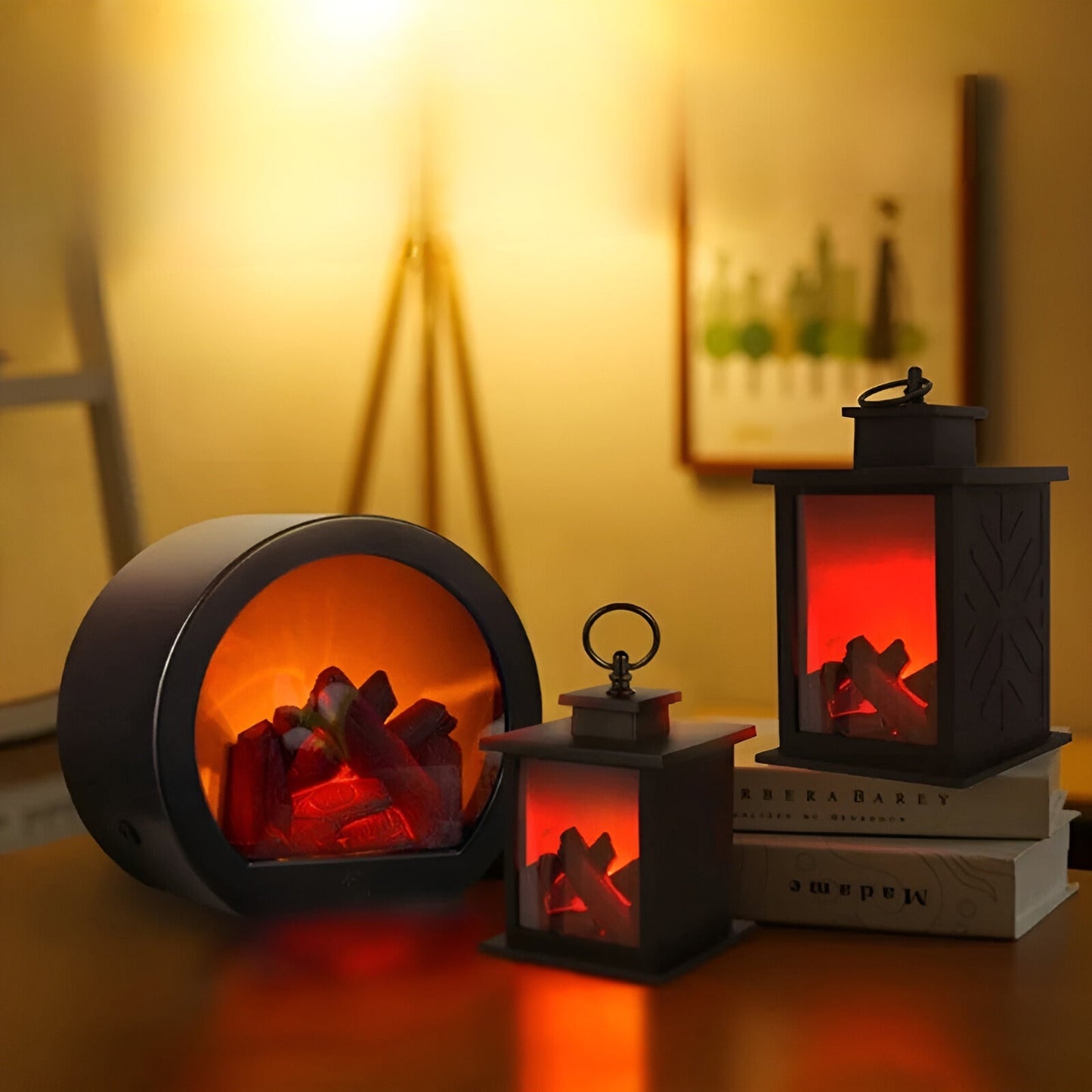 RadiantGlow Flammenlampe - Bringen Sie Wärme und Atmosphäre in Ihr Zuhause | Brehn