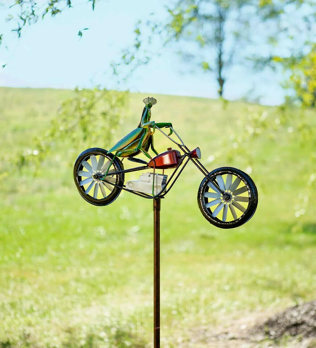 [49% RABATT] Vintage Fahrrad-Windspiel aus Metall