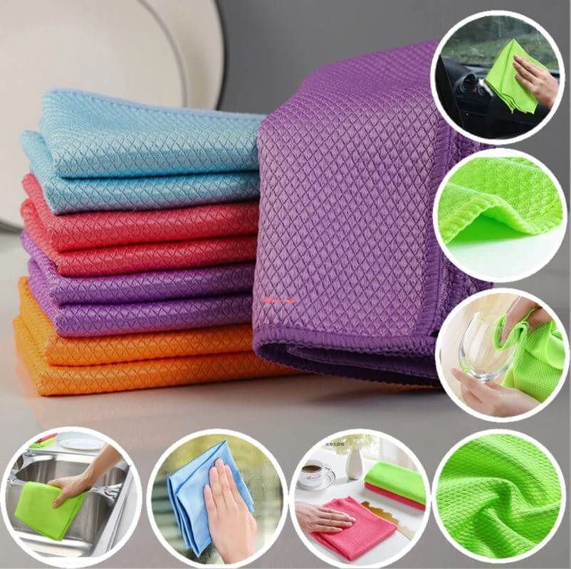 Soft Touch Wonder Cloth – streifenfreies Reinigen von Glas, Spiegeln & Edelstahl | Brehn