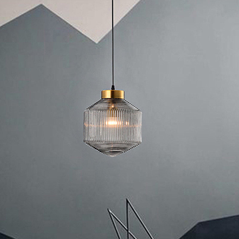 Moderner Trommel Kronleuchter aus Glas – Elegante Beleuchtung für Esszimmer und Wohnzimmer | Brehn