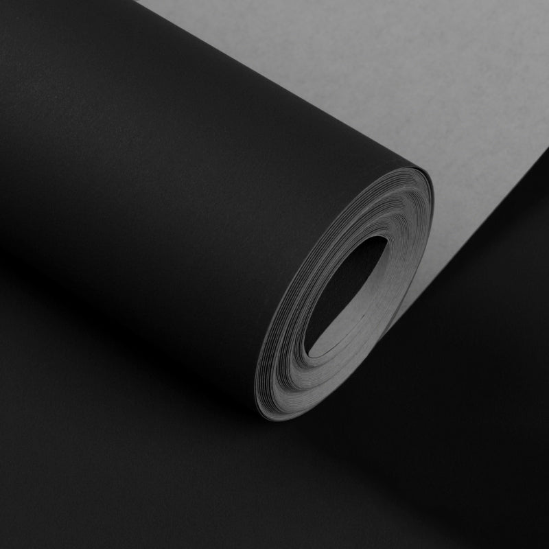 Brehn | Eenvoud Wallpaper Rolle Effen Farbe Muster Ungestückte Wandverkleidung in Dunkler Farbe