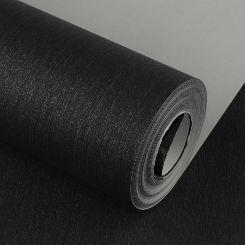 Brehn | Eenvoud Wallpaper Rolle Effen Farbe Muster Ungestückte Wandverkleidung in Dunkler Farbe