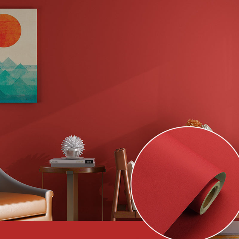 Brehn | Effen Kleur Patroon Behang Rol Ongepast Modern Woonkamer Wandkunst, 19,4-vierkante voet