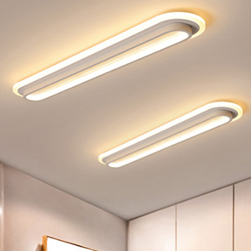 Brehn | Ovaluxe Glow - Elegantes Schwarz-Weiß LED Licht