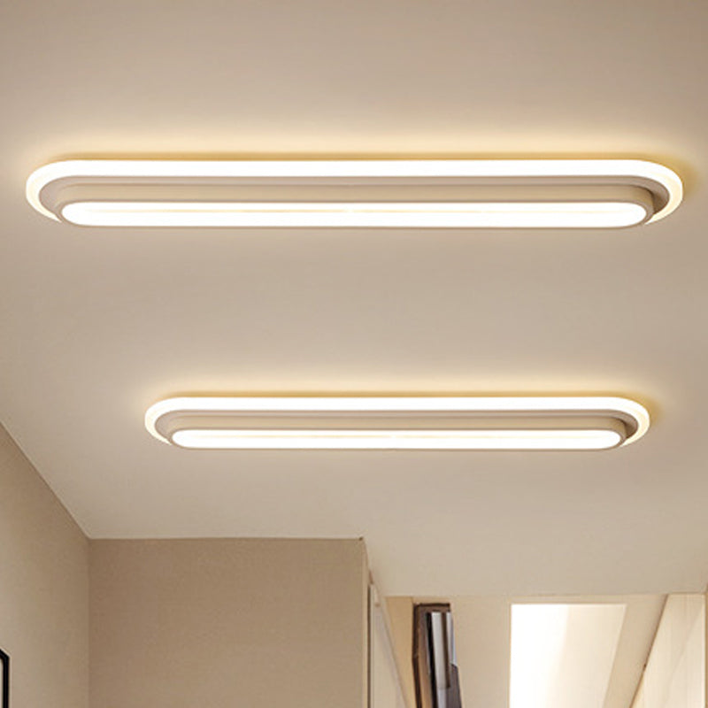 Brehn | Ovaluxe Glow - Elegantes Schwarz-Weiß LED Licht