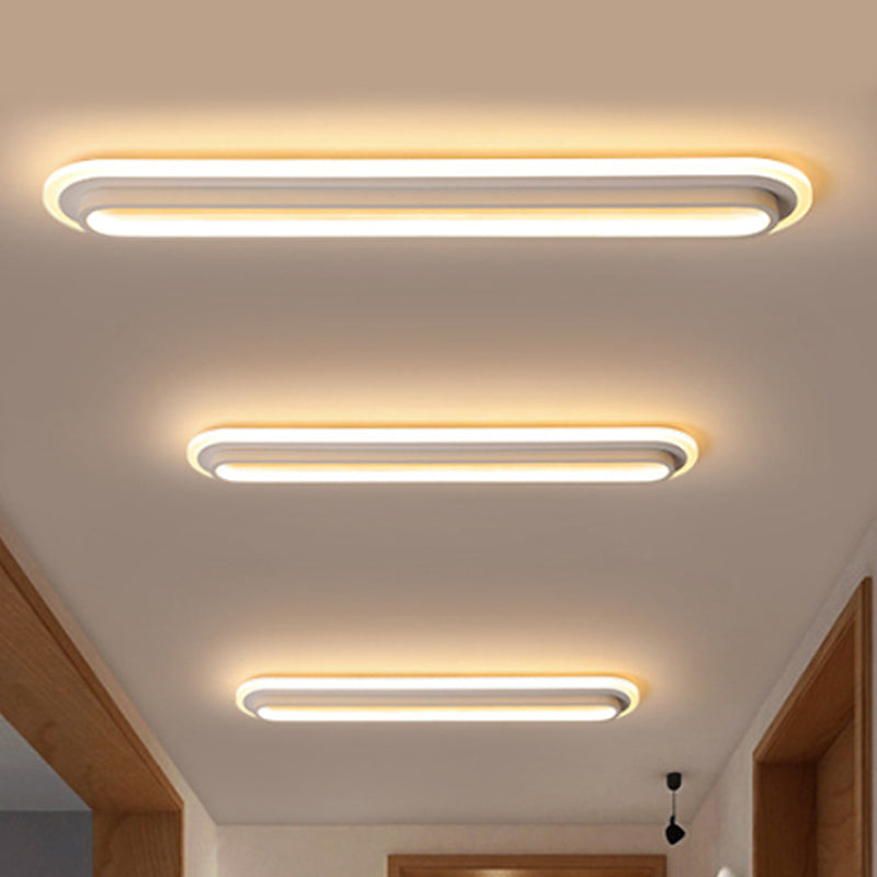 Brehn | Ovaluxe Glow - Elegantes Schwarz-Weiß LED Licht