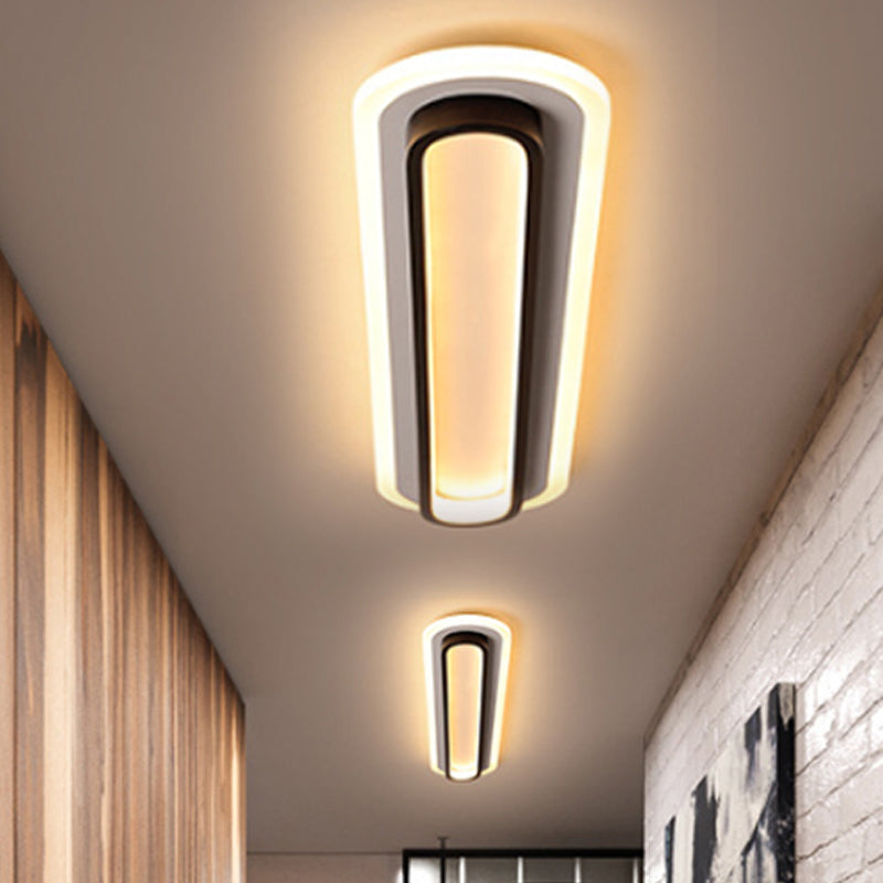 Brehn | Ovaluxe Glow - Elegantes Schwarz-Weiß LED Licht