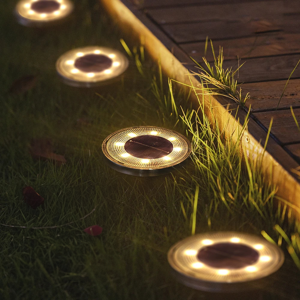 Solarbetriebene wasserdichte Außenlichter
