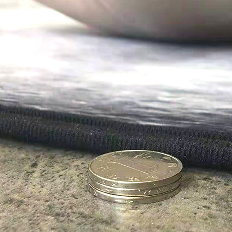 Brehn | Nordic Abstract Bedruckter Teppich Mehrfarbig Polyester Bereichsteppich Rutschfeste Rückseite Haustierfreundlicher Innenraumteppich für das Wohnzimmer