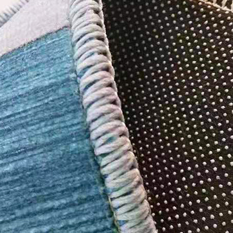 Brehn | Nordic Abstract Bedruckter Teppich Mehrfarbig Polyester Bereichsteppich Rutschfeste Rückseite Haustierfreundlicher Innenraumteppich für das Wohnzimmer