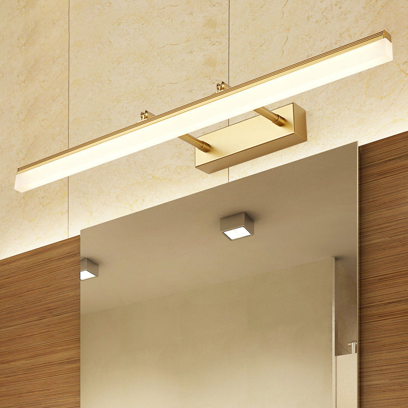 Retractable Stick Vanity Sconce Light Minimalistisch Acryl Bad LED Wandmontage Leuchte | Brehn
