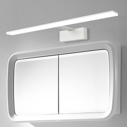 Minimalistische Balkenförmige Schminklampe Metall Badezimmer LED Wandsconce Beleuchtung mit Acryl-Diffusor | Brehn