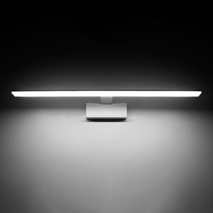 Minimalistische Balkenförmige Schminklampe Metall Badezimmer LED Wandsconce Beleuchtung mit Acryl-Diffusor | Brehn