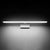 Minimalistische Balkenförmige Schminklampe Metall Badezimmer LED Wandsconce Beleuchtung mit Acryl-Diffusor | Brehn
