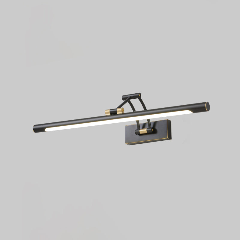 Minimalistische röhrenförmige Vanity-Leuchte Acryl LED-Wandmontage Lampe mit 3-gelenkigem Schwenkarm | Brehn