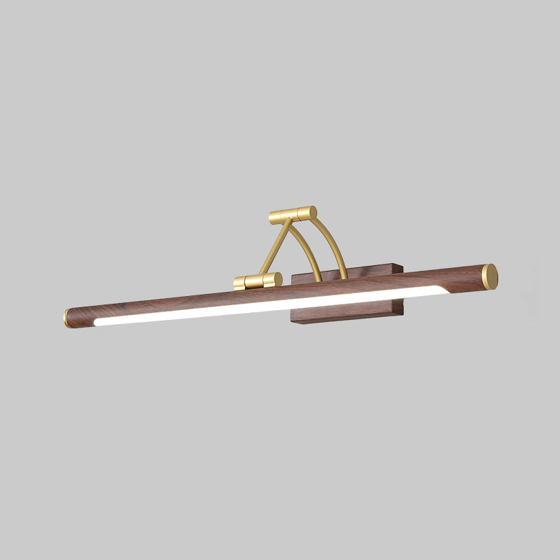 Minimalistische röhrenförmige Vanity-Leuchte Acryl LED-Wandmontage Lampe mit 3-gelenkigem Schwenkarm | Brehn