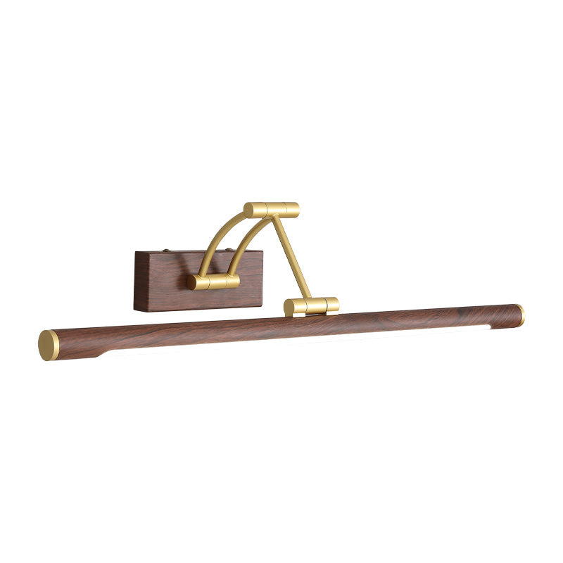 Minimalistische röhrenförmige Vanity-Leuchte Acryl LED-Wandmontage Lampe mit 3-gelenkigem Schwenkarm | Brehn