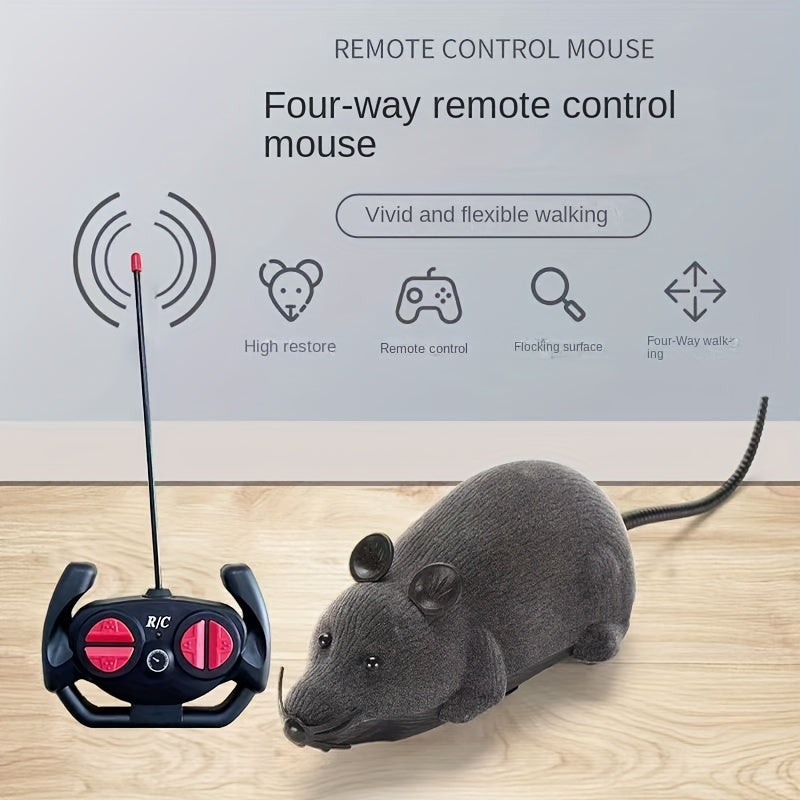 Brehn | MouseChase | Verspielter Jagds Spaß - Interaktives Roboter-Mausspielzeug für Katzen