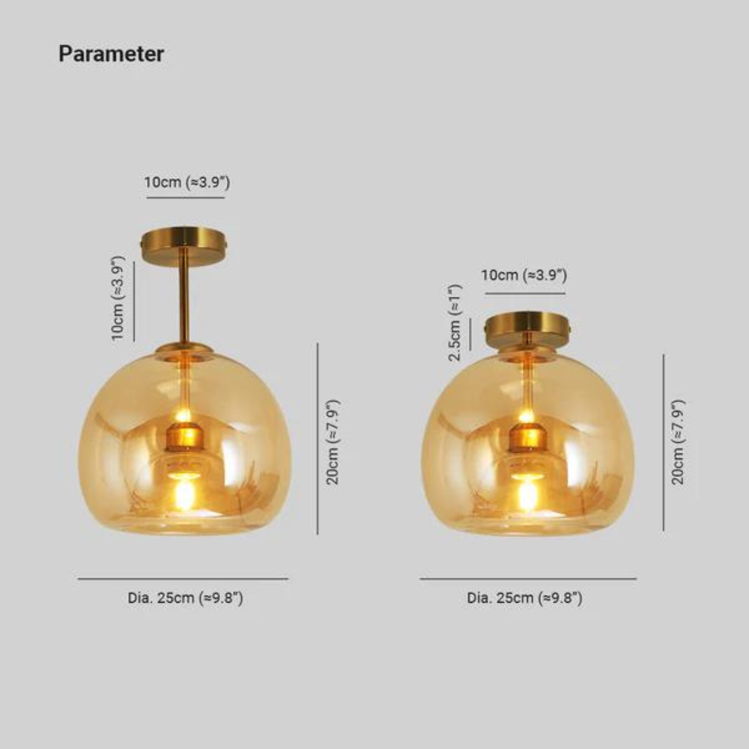 Trendige LED-Deckenlampe - Maxwell | Brehn