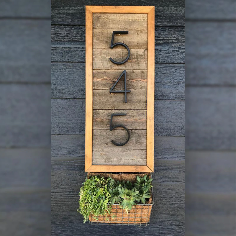 BowLift | Modern house number