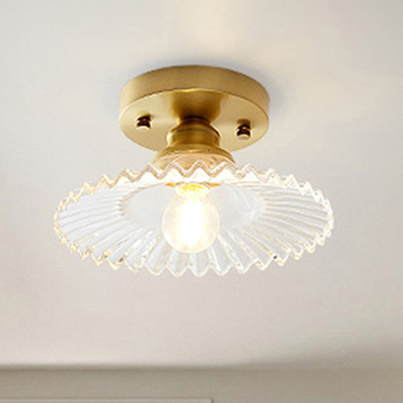 LumiCraft – Industrielle Deckenlampe mit grünem Glas-Schirm | Brehn