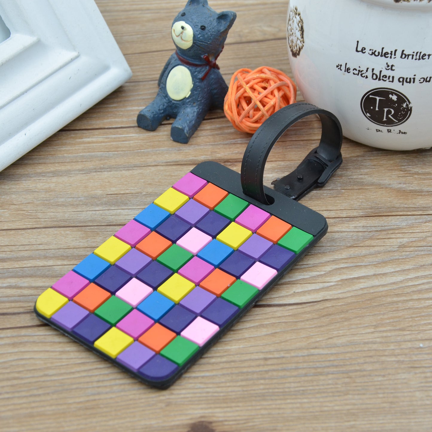 Unisex Bunte Geometrische Muster Gepäckanhänger Brehn