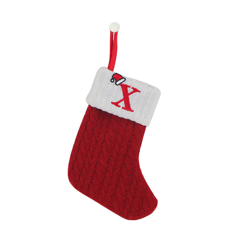 Brehn | Weihnachtsbrief Stricksocke