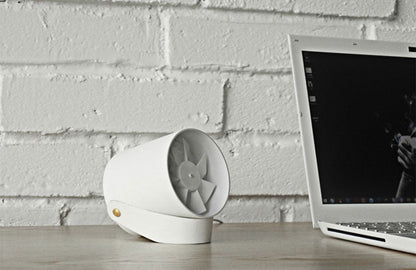 Flüsterleiser USB Betriebene Tragbarer Ventilator - Berühren Sie, um die sanfte Brise zu genießen | Brehn