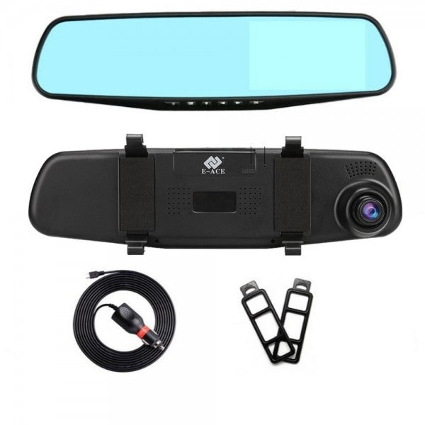 SafeMirror HD Rückspiegel mit Dashcam – 1080p, Bewegungserkennung & Weitwinkel | Brehn