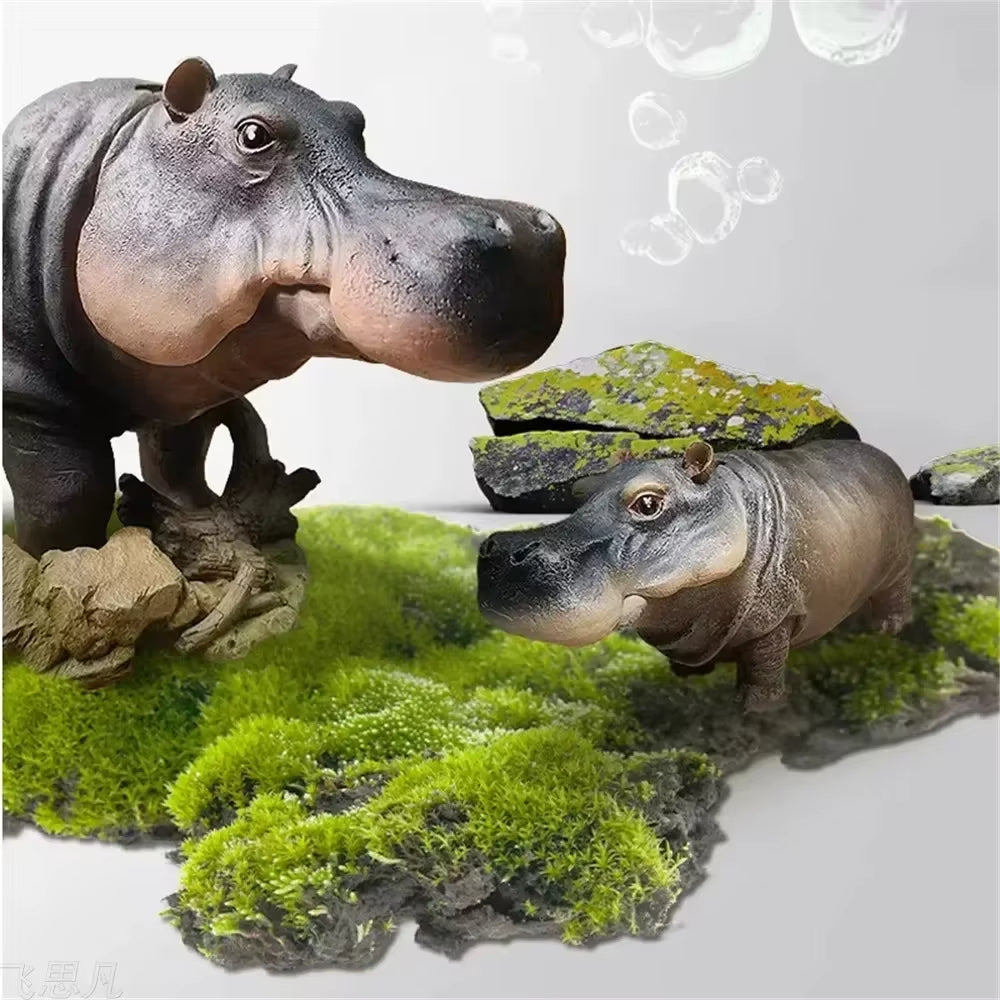 Mini Hippo Dekorative Fischtank LuftBrehnubber | Brehn