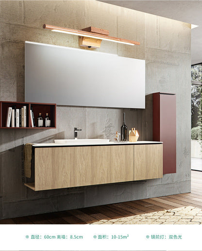 Wandleuchte aus Holz mit LED-Technologie, Simplicity Residence Wandleuchte für Badezimmer