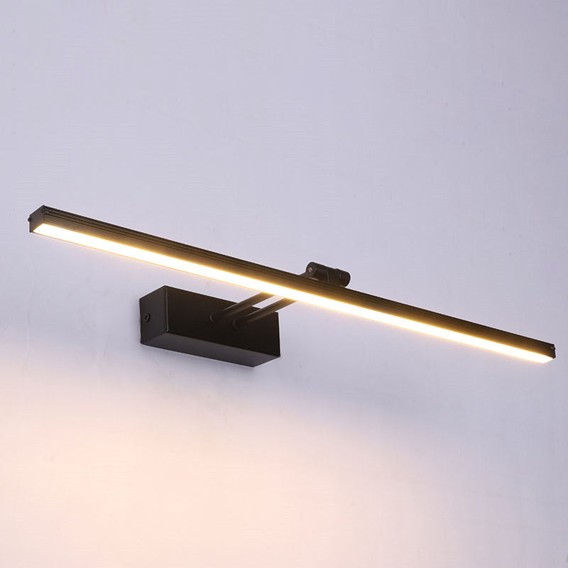 Lineare Spiegel Beleuchtung Moderner Minimalistischer Stil Metall Einzelne Spiegel Beleuchtung | Brehn
