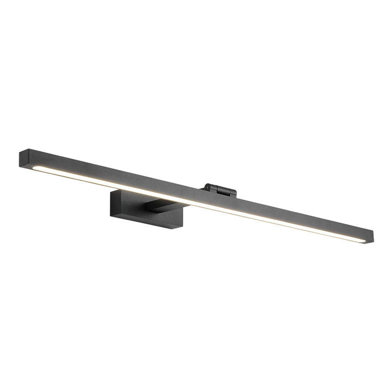 Rechteckige Wandlampe Waschbecken Leuchten Nordic Minimalistischer Stil Aluminium Einzige Waschbeckenlampe | Brehn
