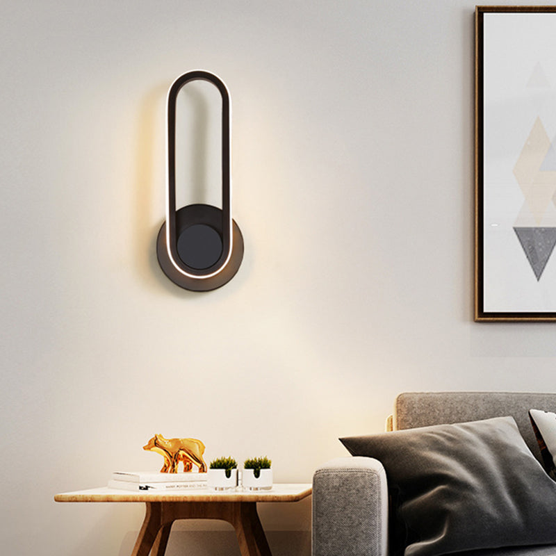 Reguläre moderne Wandleuchte LED Metall Nachttischlampen mit drehbarem Kopf | Brehn