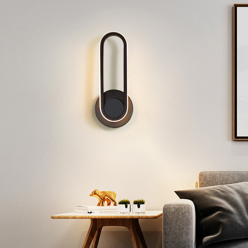 Reguläre moderne Wandleuchte LED Metall Nachttischlampen mit drehbarem Kopf | Brehn