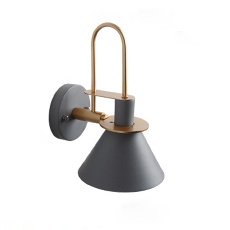 Macaroon Stil Wandmontage Lichtarmatur Metall Bunte Wandleuchte für Hotelzimmer | Brehn