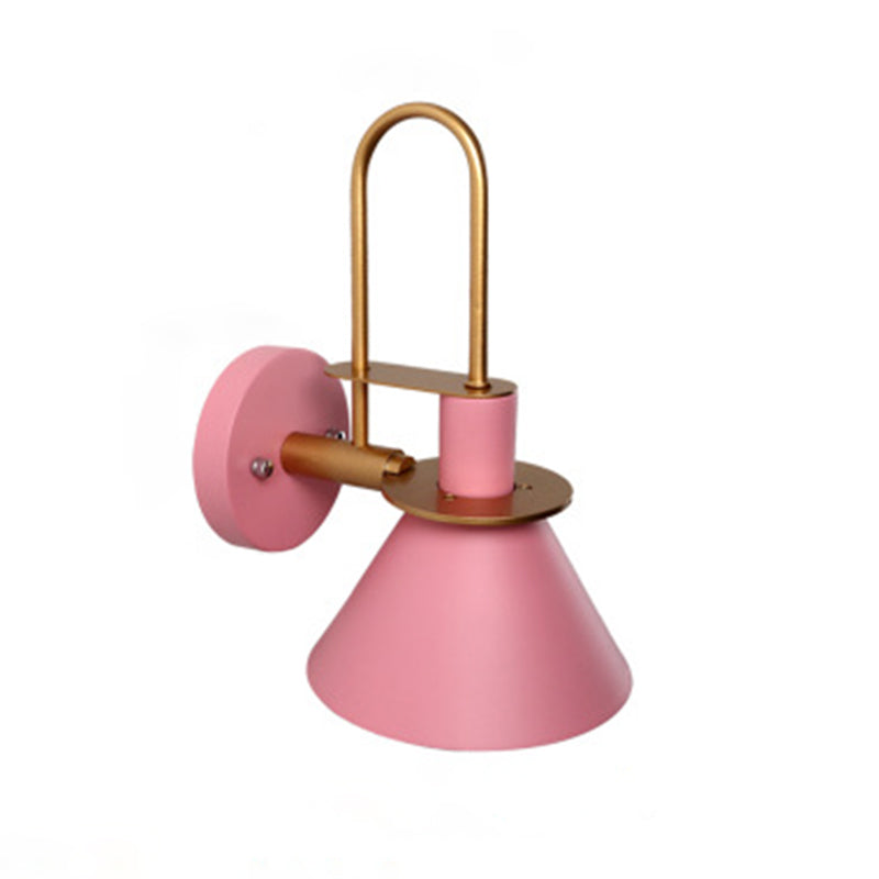 Macaroon Stil Wandmontage Lichtarmatur Metall Bunte Wandleuchte für Hotelzimmer | Brehn