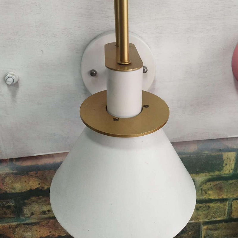 Macaroon Stil Wandmontage Lichtarmatur Metall Bunte Wandleuchte für Hotelzimmer | Brehn