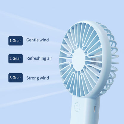 Mini tragbarer Handheld USB wiederaufladbarer Ventilator | Brehn