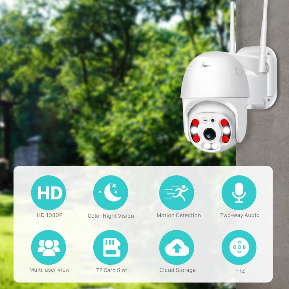 SecureView 360 – Drahtlose Sicherheitskamera mit 360° Abdeckung | Brehn