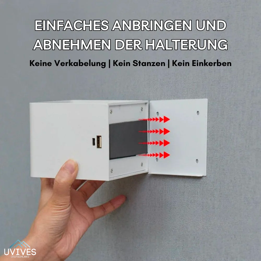 Drahtlose LED-Wandlampe | Brehn