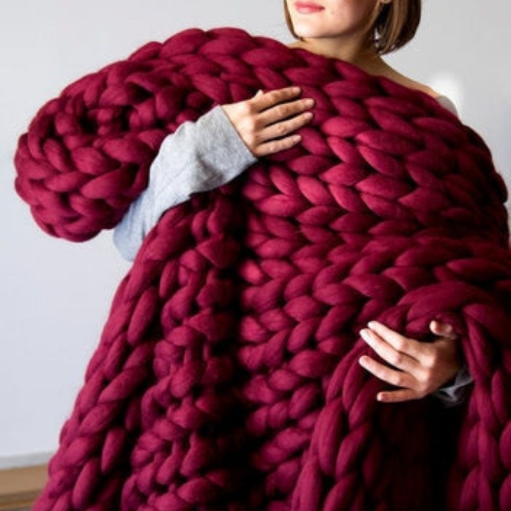 Strickdecke Schaffen Sie Wärme und Komfort | Brehn