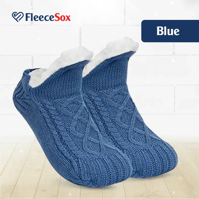Brehn | Fleecegefütterte rutschfeste Thermosocken