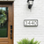 BowLift | Modern house number