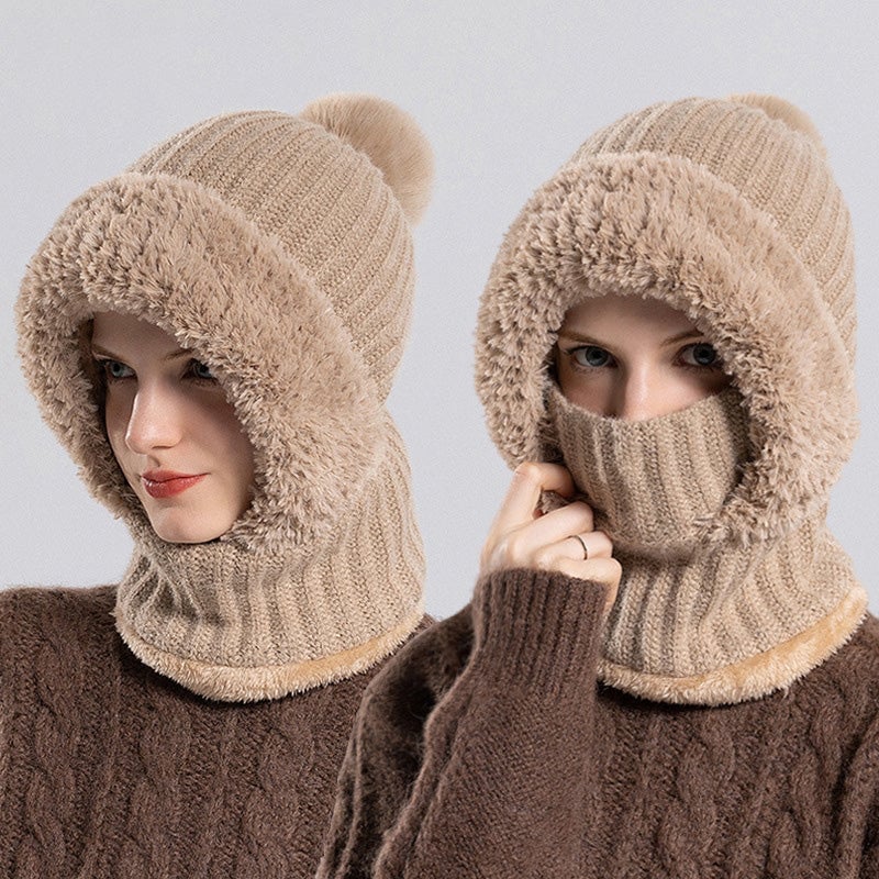 Brehn | Damen Strickmütze für Herbst und Winter